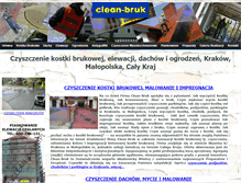 Tablet Screenshot of clean-bruk.pl